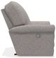 La-Z-Boy® Addison Smoke Power Rocking Recliner-2