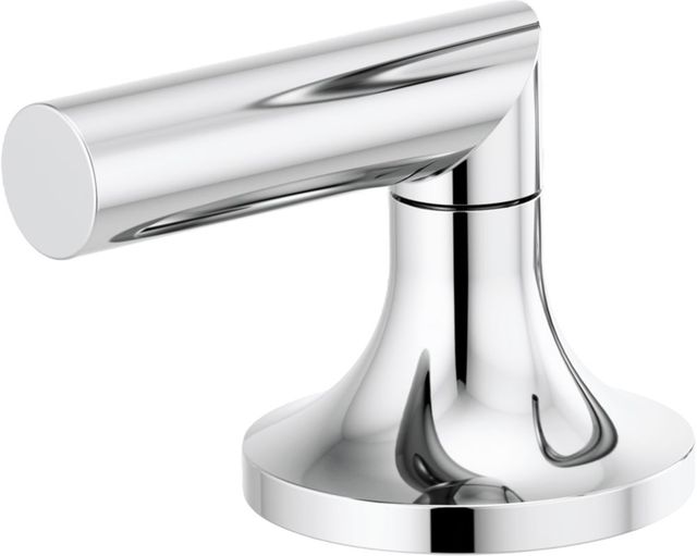 Brizo Odin® Polished Chrome Widespread Lavatory Low Lever Handle-0