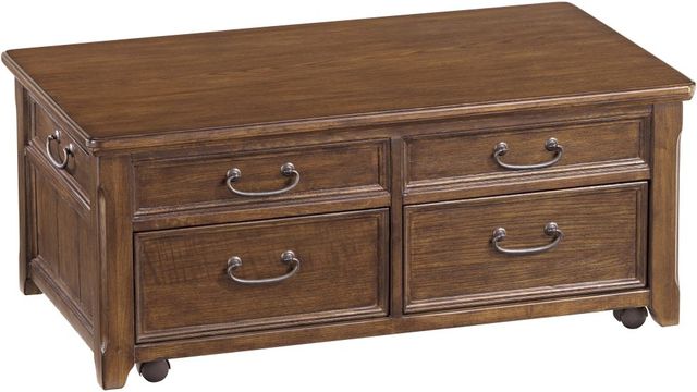 Signature Design by Ashley® Woodboro Dark Brown Lift Top Coffee Table-0