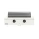 Caliber™ Rockwell Social 42" 2-Burner Matte White Built-In Natural Gas Grill with Pewter Hardware-1
