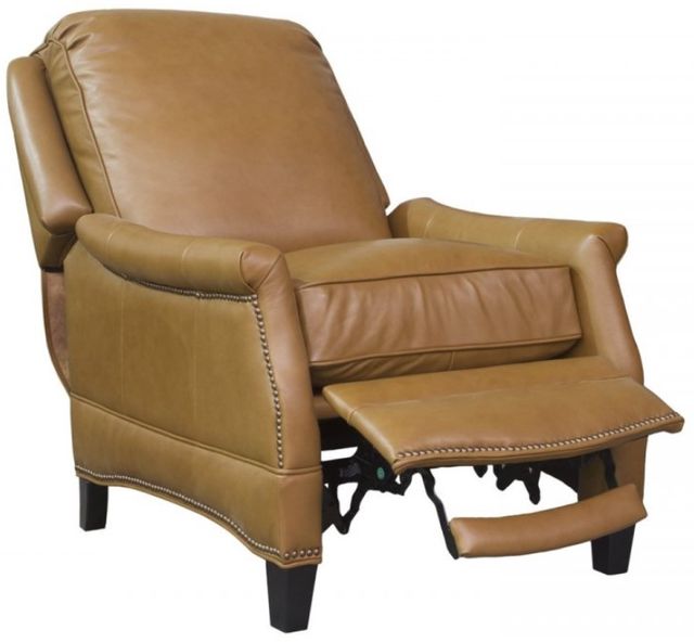 BarcaLounger® Ashebrooke Shoreham Ponytail Leather Manual Recliner-1