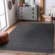 Renwil® Ambrose Grey/Navy 10' x 2'6" Runner Rug-4