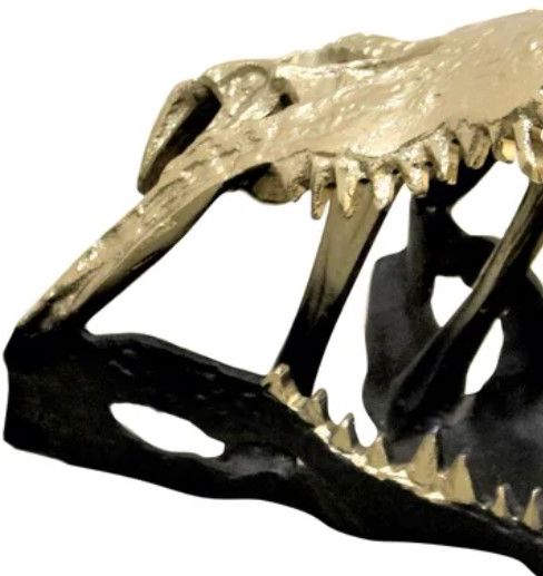 StyleCraft Dark Champagne Crocodile Sculpture -1