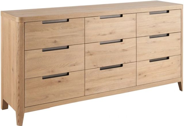 Universal Explore Home™ New Modern Organic Natural Oak Walker Dresser-0