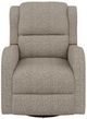 Emerald Home Henry Speckled Brown Manual Swivel Glider Recliner-5