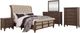 Liberty Furniture Americana Farmhouse 5-Piece Beige/Dusty Taupe King Sleigh Bedroom Set-0