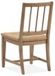Magnussen Home® Lindon Belgian Wheat Dining Side Chair with Paper Cord Seat-2