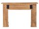 A & B Home Charleston Light Brown Mantel Shelf -3