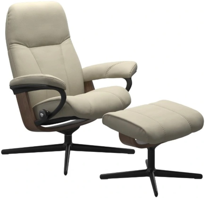 Stressless® by Ekornes® Customizable Consul Large Manual