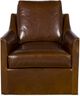 Vanguard® Furniture Customizable American Bungalow Newlin Barrel Back Swivel Chair-1