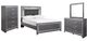 Signature Design by Ashley® Lodanna 4-Piece Gray Full Panel Bed Set-0