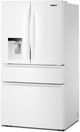 Whirlpool® 36" 28.9 Cu. Ft. White French Door Refrigerator with Flexible Temperature Drawer-3