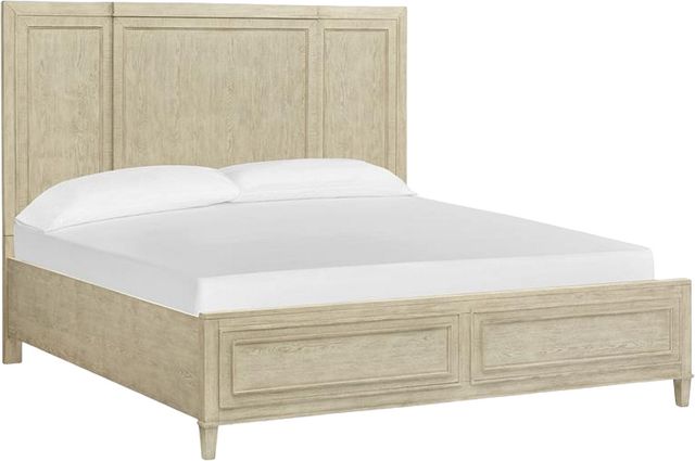 Magnussen Home® Sheridan Limestone Complete Queen Panel Bed-0