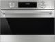 Smeg 24" Fingerproof Stainless Steel Oven/Micro Combo Electric Wall Oven-0