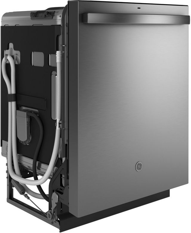 GE® 24" Fingerprint Resistant Stainless Steel Top Control Built In Dishwasher-3