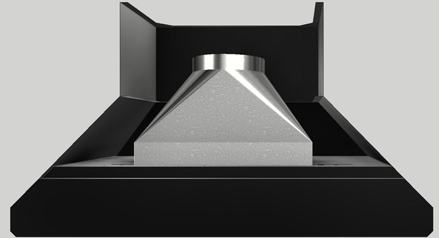 Vent-A-Hood® 54" Black Wall Hood-3