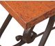 Horizon Home® Segovia Copper Top Sofa Table with Black Base-1