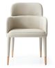 VIG Furniture Modrest Cortina Beige Dining Arm Chair-1