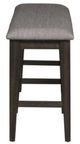 Liberty Furniture Double Bridge Dark Chestnut/Gray Counter Bench-4