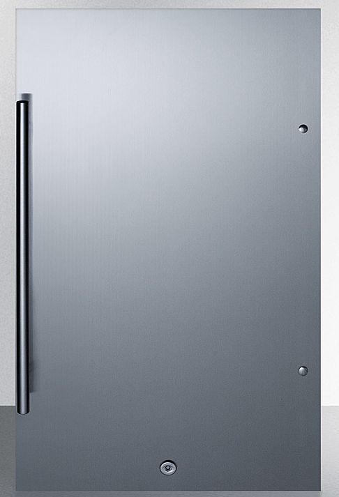 Summit® 19" 3.1 Cu. Ft. Stainless Steel Compact Refrigerator