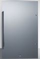 Summit® 19" 3.1 Cu. Ft. Stainless Steel Compact Refrigerator-0