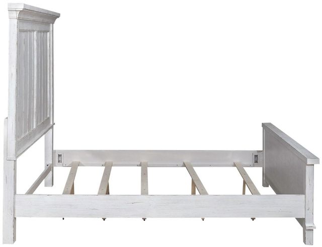 Liberty Furniture River Place Riverstone White King Panel Bed-3