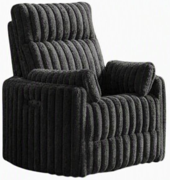 Albany Industries Ainsley Mondo Gunmetal Manual Recliner-0
