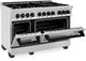 ZLINE Autograph Edition 48" Satin Stainless Steel Pro Style Dual Fuel Range-2