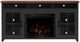 Legends Home Essex Seal Skin/Whiskey Fireplace Console-0