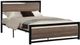 Milton Greens Stars Black Queen Metal Platform Bed-0