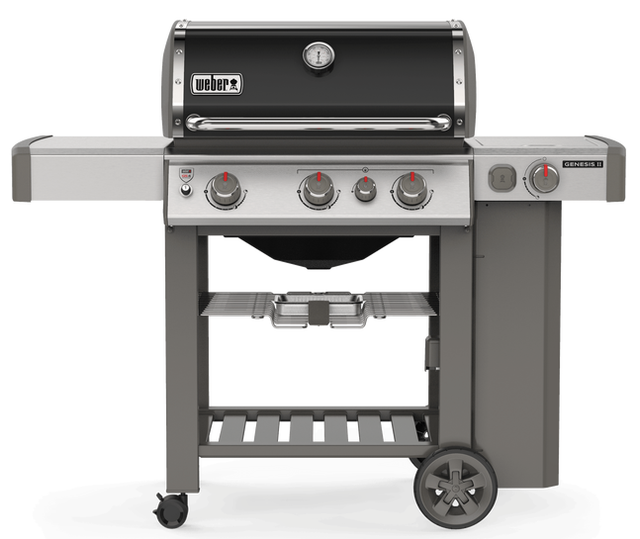 Weber® Genesis® II E-330 Series Black Free Standing Gas Grill-4