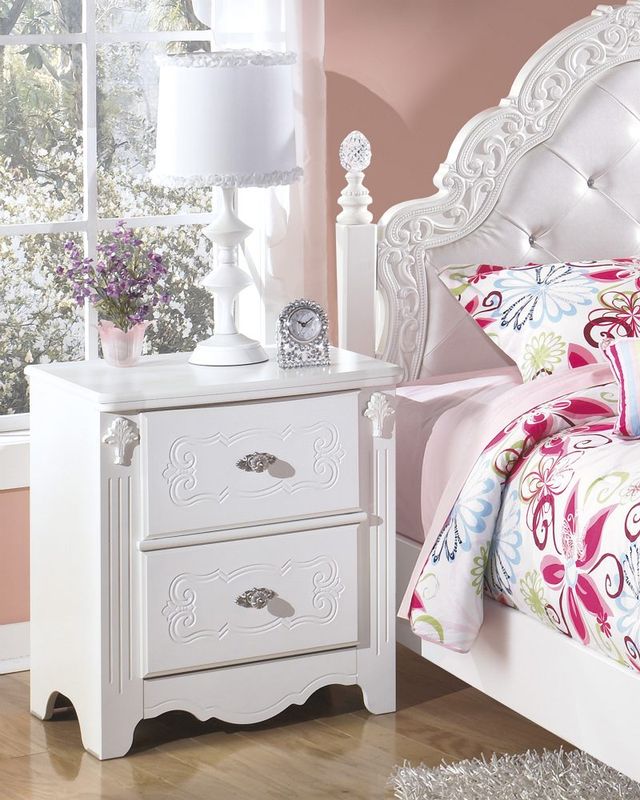 Signature Design by Ashley® Exquisite White Youth Nightstand-4
