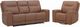 Liberty Furniture Bennett 2-Piece Butternut Reclining Seating Set-0