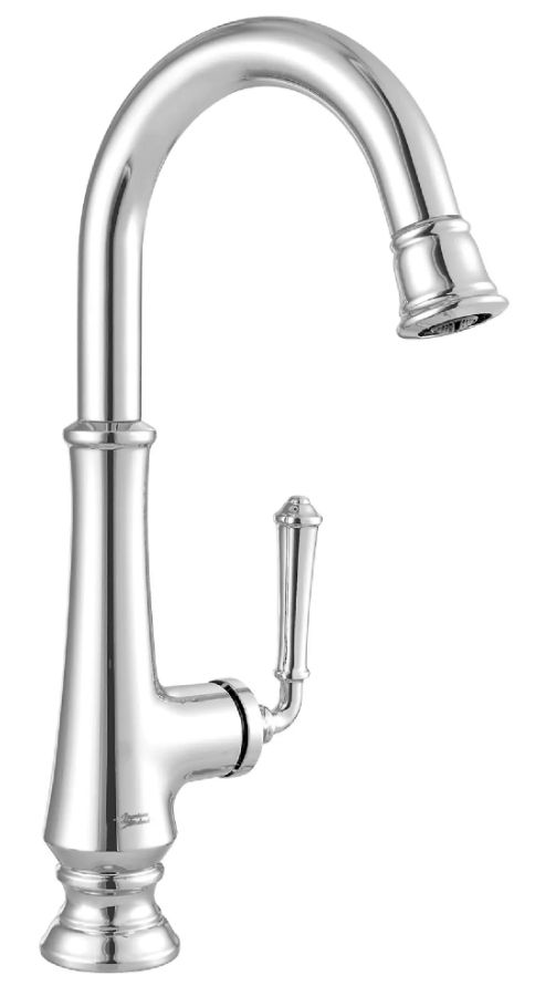 American Standard Delancey® Polished Chrome Single-Handle Pull-Down Function Bar Faucet-0