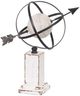 A & B Home WhiteArmillary Table Decor-0