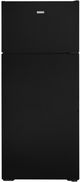 Hotpoint® 28" 17.5 Cu. Ft. Black Top Freezer Right Swing Refrigerator-0