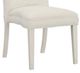 Fairfield® Customizable Entree Dining Camel Short Back Armless Stack Chair with Linen Legs-2