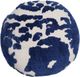 TOV Furniture Coast Blue Tufted Round Throw Pillow-0