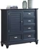 Furniture of America® Manzanillo Slate Blue Armoire-0