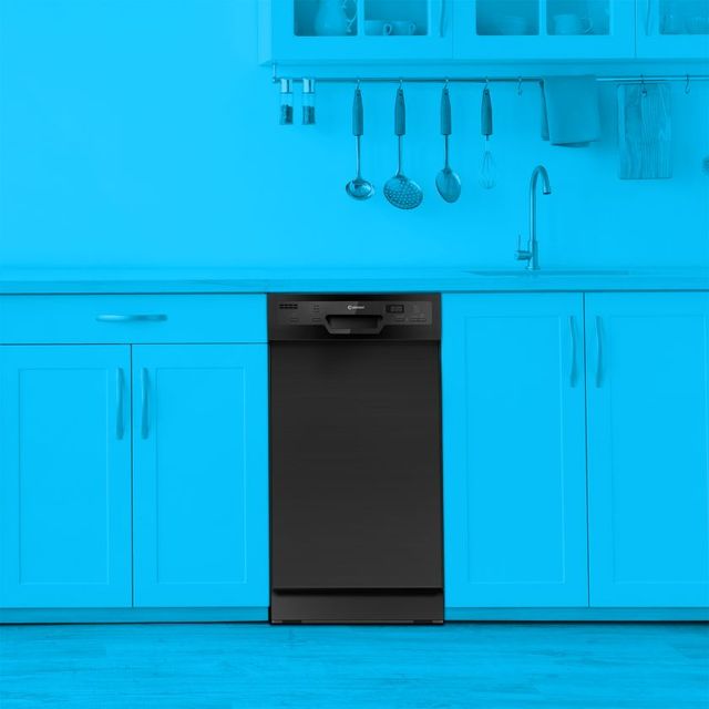 Element® 18" Black Front Control Built In Dishwasher -1