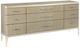 Caracole® All Dressed Up Caracole Classic Champagne Shimmer Dresser-0