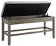 Steve Silver Co. Grayson 6-Piece Ash Gray/Driftwood/White Counter Set-5