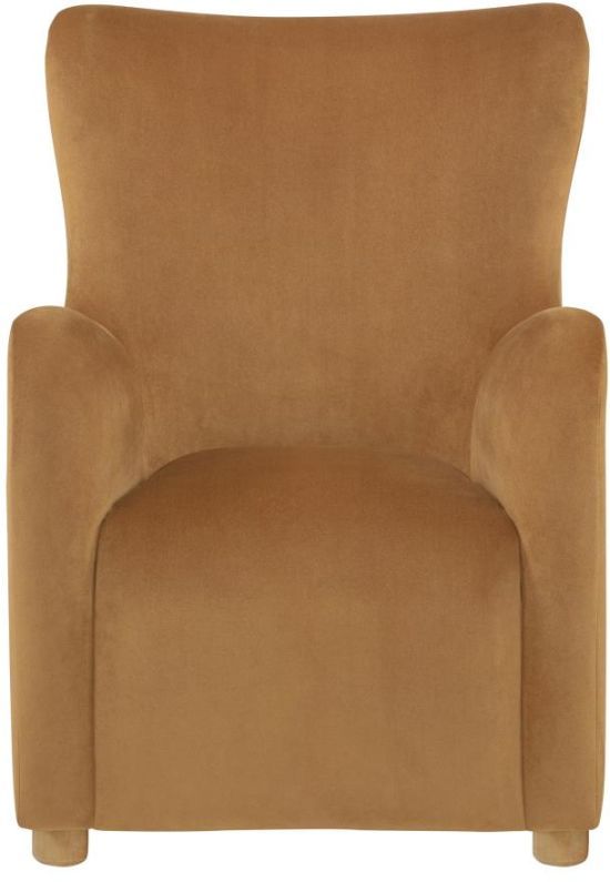 Coaster® Thornton Cognac Upholstered Wingback Lounge Accent Chair-3
