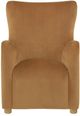 Coaster® Thornton Cognac Upholstered Wingback Lounge Accent Chair-3