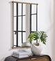 Uttermost® Scroll Antique Brass Rectangular Mirror-2