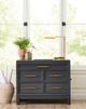 aspenhome® Alexander Midnight Filing Cabinet-2