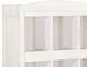 Sunny Designs™ Storage White Bookcase with Trundle Bench-4