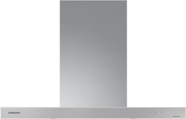 Samsung Bespoke 36" Clean Grey Wall Mounted Range Hood-0