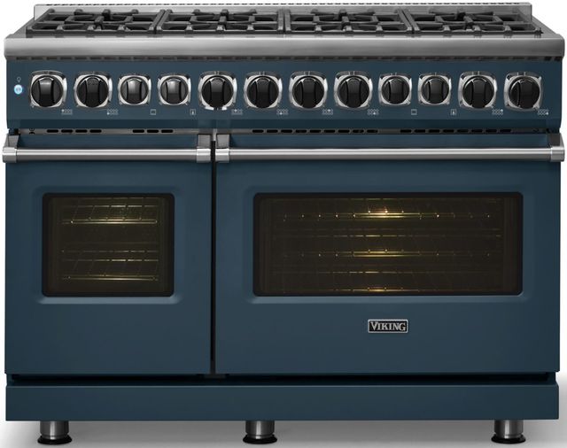 Viking® 7 Series 48'' Squall Sealed Burner Pro Style Dual Fuel Range-2