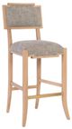 Currey & Company Melanie Blonde Ash Bar Stool-0